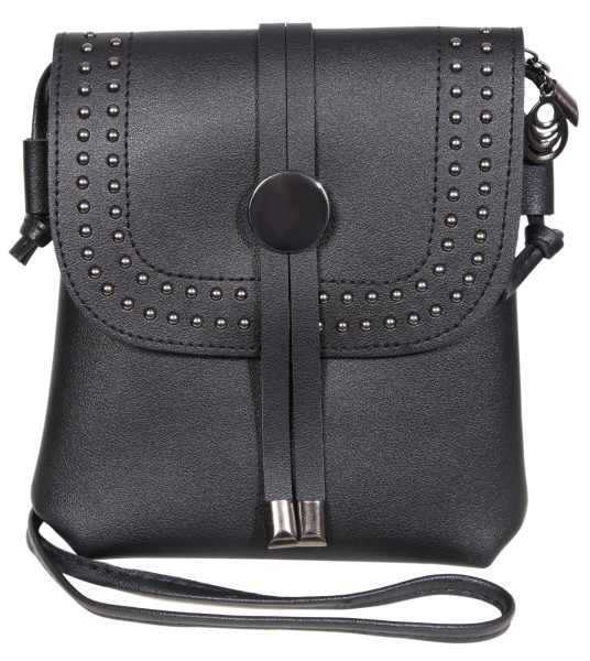 Damen Handtasche aus Lederimitat, Maße: 21 x 25 x 6 cm