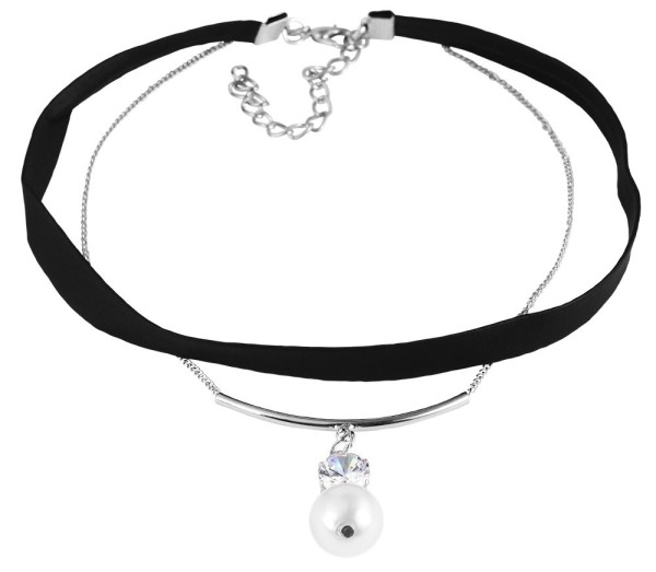 Damen Halskette, Länge: 34 cm / Stärke: 10 mm